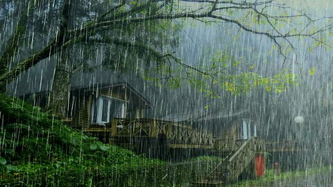 Rain Sounds For Sleeping | The Sound Of Rain And Thunder For Sleep And Gladdens The Soul