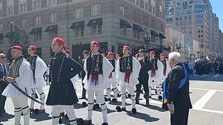 annual Greek parade in Boston