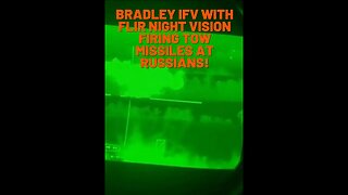 Bradley IFV Using FLIR night vision firing TOW missile