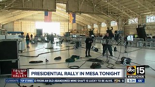President Trump returns to the Valley Friday