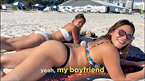 Asking Girls Difficult Dating Questions in Miami