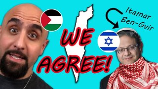 Palestinian & Far-Right Zionist AGREE!