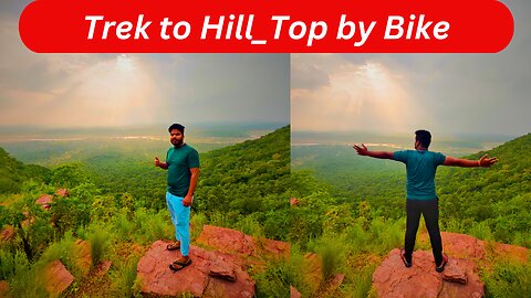 Trekking to Madwarani Hilltop by Bike | Breathtaking Nature Adventure | #munnavlogtv