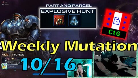 Explosive Hunt - Starcraft 2 CO-OP Weekly Mutation w/o 10/16/23 with @CtG-Games !!!