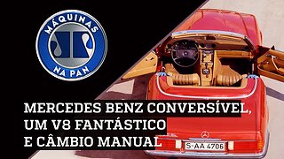 Para os apaixonados dos carros clássicos, um review do Mercedes Benz 350 SL | MÁQUINAS NA PAN