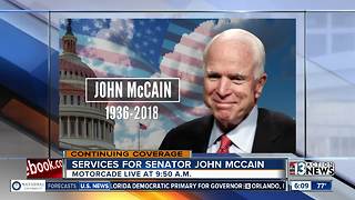 First memorial for John McCain