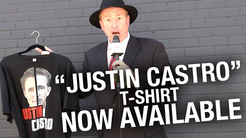 Get the newest 'Justin Castro' shirt from the Rebel News Store