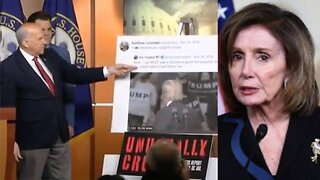 'PELOSI IS HIDING EVIDENCE! BRAVE CONGRESSMAN ERUPTS ON PELOSI IN EPIC RANT