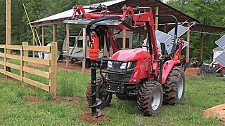 Tractor Loader Mounted Auger is Better! IronCraft