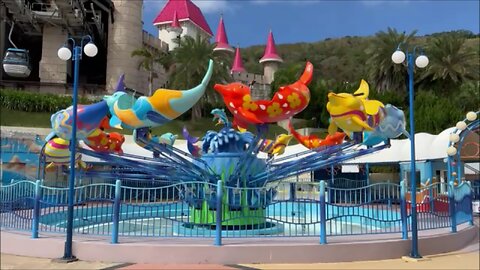 Donny the Flying Dolphin Theme Park Ride
