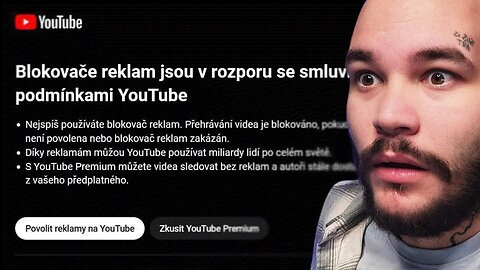 YouTube začal válku s AdBlockem..