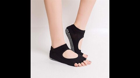 Digital Shoppy Anti-Slip Massage Foot Care Tool Yoga Health Silicone Gel Socks health product