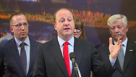 Full news conference: Polis says Colorado reinsurance plan will slash health premiums