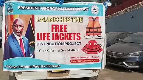 LINA PANORAMA: Build-up To The Official Launch Of President Weah's Free Life Jackets Initiative