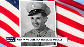 WNY WWII veteran receives medals