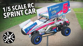 1/5 Scale Sprint Car - HPI Baja 5B with Ronshop Racing Cage/Body