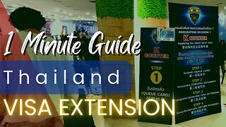 How to EXTEND tourist visa in Thailand