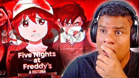 REAGINDO a ERA DE OURO - Five Nights at Freddy's: A História | Bonk Show | React Anime Pro