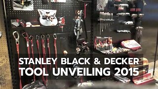 Stanley Black & Decker Tool Unveiling 2015