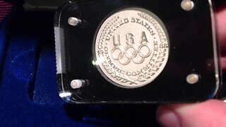 Salvador Dali Half Ounce Silver Olympic Medals