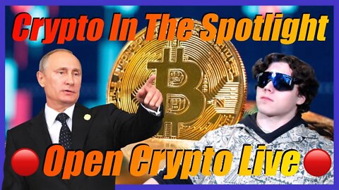 🔴 Crypto News Today 🔴 - Crypto Dominates The Spotlight! Russia Sanctions? Fed Decision?