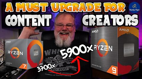 Content Creators MUST Upgrade Ryzen 7 3700x To Ryzen 9 5900x