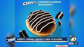 Krispy Kreme unveils new flavors