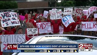 20th Kiss your mom goodbye event at Bishop Kelley