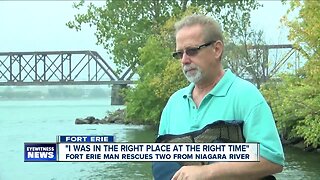 Fort Erie man saves boy and mother from Niagara River