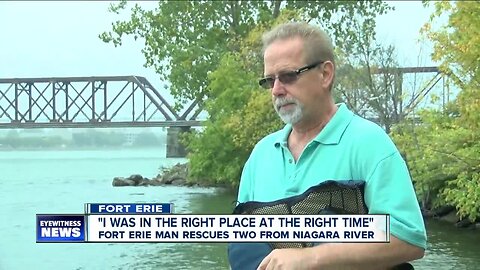 Fort Erie man saves boy and mother from Niagara River