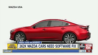 Mazda recalls over 262,000 vehicles to fix engine stall problem