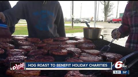 Hog roast to benefit holiday charities in Franklin