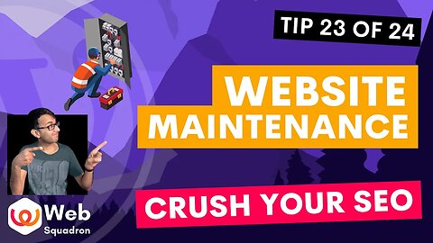 Website Maintenance - SEO Boost Part 23 - Search Engine Optimisation