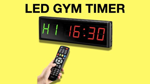 Seesii CrossFit Home Gym Timer Review (Interval, Tabata, EMOM, AMRAP, Coundown)