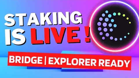 🚨 HUGE - Cellframe Staking is Live | Bridge & Explorer are Out | Mainnet Imminent | $CELL