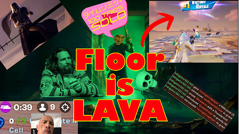 Fortnite funny compilation: Floor is Lava