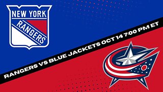 New York Rangers vs Columbus Blue Jackets Prediction, Pick and Odds | NHL Hockey Pick for 10/14