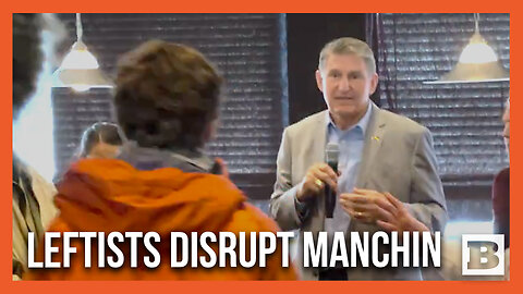 "Off Fossil Fuels!" Climate Protesters Disrupt Joe Manchin Event, Chasing Him Away