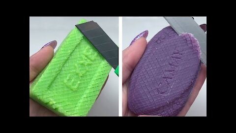 Soap Carving ASMR ! Relaxing Sounds ! (no talking) Satisfying ASMR Video | P48