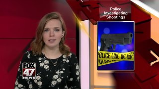 Police investigating shootings in Lansing