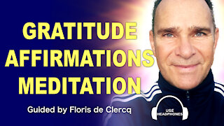 Gratitude Affirmations practice that will change your life. Gratitude magnifies joy and well-being.
