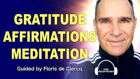 Gratitude Affirmations practice that will change your life. Gratitude magnifies joy and well-being.