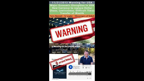 Prophetic Warning for the United States - Terry Bennett 11/21/2013