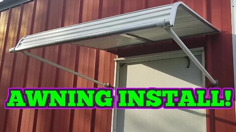 How To Assemble And Install A NuImage Door / Window Awning, Canopy