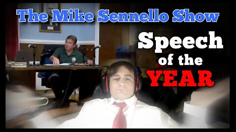 Mike Sennello Show's Speech of the Year Winner: Councilman Chris Cosgrove