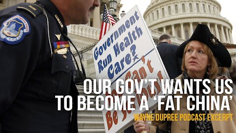 Our Government Wants Us Obese, Dependent And Obedient - Fat China