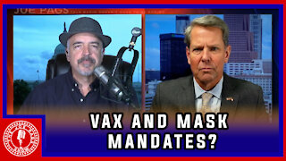 Georgia Governor Kemp Discusses Vaccine Mandates and Masks