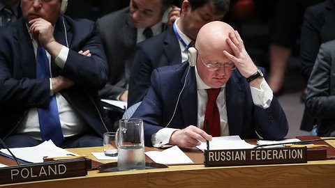 Russia's UN Draft Resolution To Condemn Missile Strikes In Syria Fails