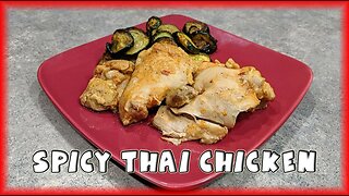 [Keto] Slow Cooker Spicy Thai Chicken