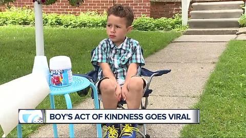 Mailman leaves $20, note for boy who gave him free Kool-Aid